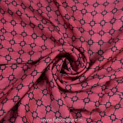 Gajree Modal Satin Digital Printed Fabric