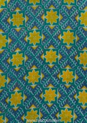 Chanderi Hand Block Printed Suit With Pure Chanderi Duputta and Cotton Bottom