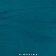 Peacock Blue Marina Satin fabric