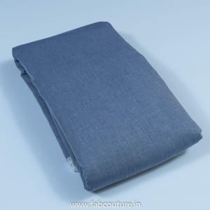 Blue Color Chambray Cotton fabric