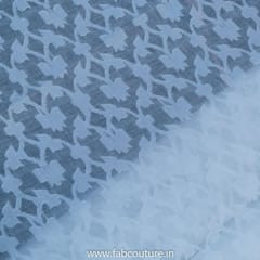 White Color Self Cotton Dobby fabric