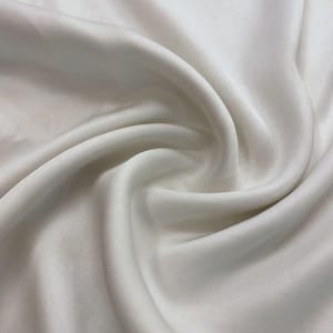 White dyeable Modal Viscose Satin fabric