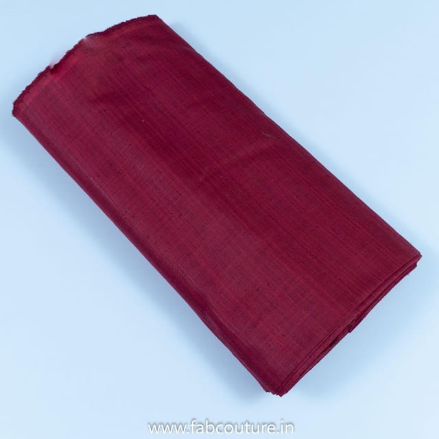 Maroon Color Mahi Silk fabric