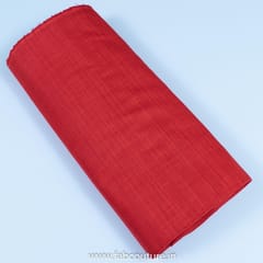 Red Color Mahi Silk fabric