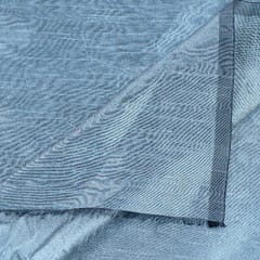 Grey Color Polyester Raw silk fabric