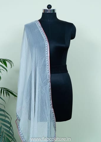 Off White Chiffon Dupatta