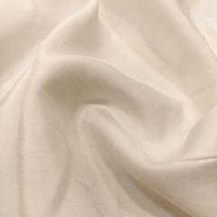 White Monga Silk fabric