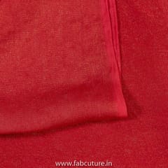 Red Color Burburry Georgette fabric