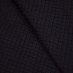 Black Quilted Taffeta fabric