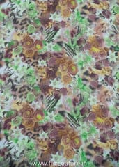 Floral Spun Print Fabric