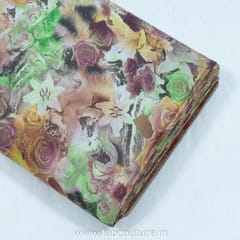 Floral Spun Print Fabric