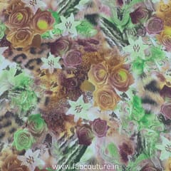 Floral Spun Print Fabric
