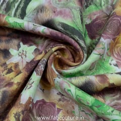 Floral Spun Print Fabric