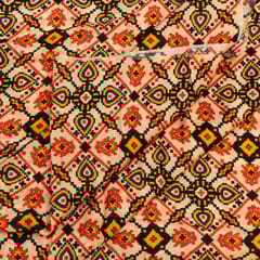 Multi Color Upada Digital Printed Fabric
