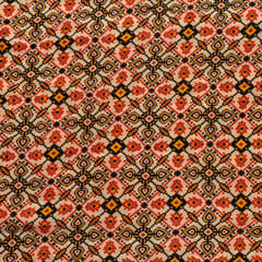 Multi Color Upada Digital Printed Fabric