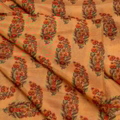 Multi Color Upada Digital Printed Fabric