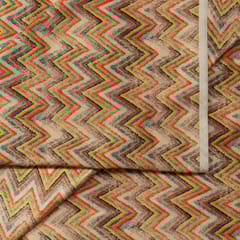 Multi Velvet Digital Printed Fabric