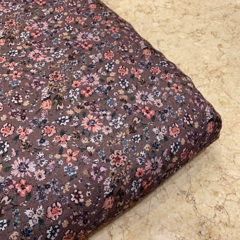 Pashmina Floral Digital Printed Fabric