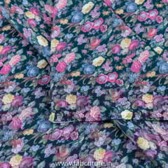 Pashmina Digital  Floral Print  (90 CM Cut Piece )