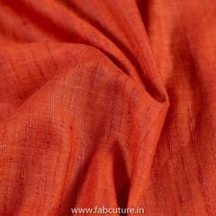 Rust Color Mahi Silk fabric