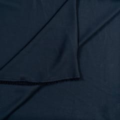 Black Color Double Georgette Lycra fabric