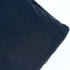 Black Color Double Georgette Lycra fabric