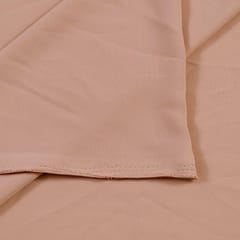 Peach Color BSY Crepe Spandex fabric
