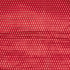 Rani Color Mashru Silk Ajrakh Print (1.30 Meter Cut Piece )