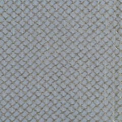 White Dyeable Georgette Sequins Embroidered Fabric