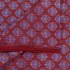 RedColor Kantha Dobbi Ajarakh Printed Fabric