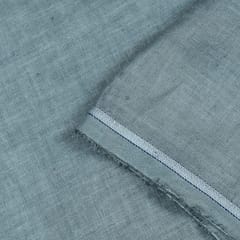 Grey Pure Linen 60 Lea fabric