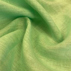 Sea Green Pure Linen 60 Lea fabric