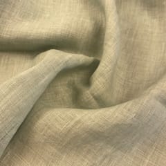 Light Grey Color Pure Linen 60 Lea fabric