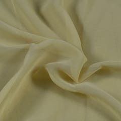 Light Fawn Poly Georgette fabric