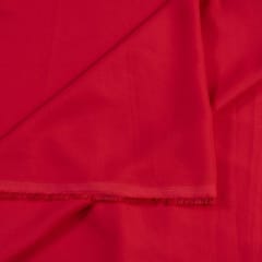 Dark Red Color Marina Satin fabric