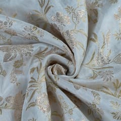 Dyeable Dola Silk Jacquard fabric