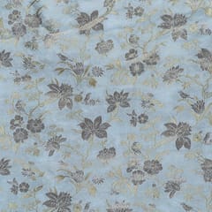 Dyeable Dola Silk Jacquard fabric