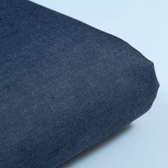 Dark Blue Denim Chambrey fabric