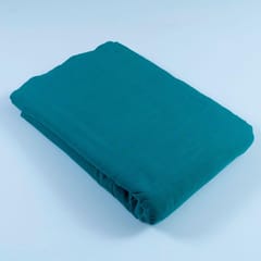 Firozi Color Rayon Slub fabric