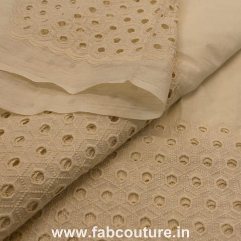 Cotton Chikan(1Mtr Piece)