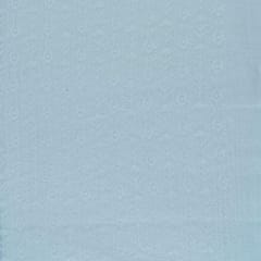 White Dyeable Kota Thread Embroidery(1.20Mtr Piece)