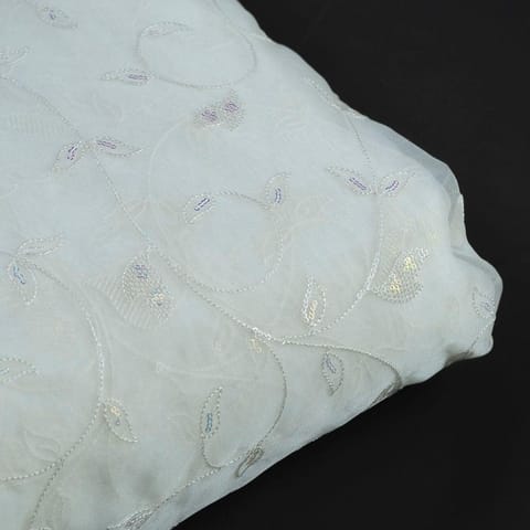 Dyeable Oraganza Emroidery fabric
