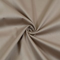 Khaki Color Zara Cotton Silk fabric