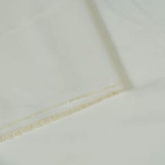 Off White Color Zara Cotton Silk fabric