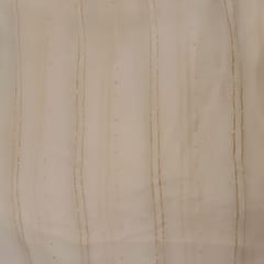 Chiffon Zari Strips with Sequin line fabric