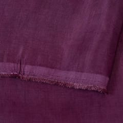 Wine Color Linen Satin fabric