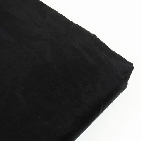 Black Color Modal Chanderi fabric