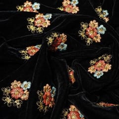 Velvet Embroidery(1.60mtr Cut Piece)