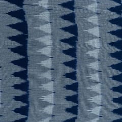 GREY WITH BLUE WHITE DESIGN fabric