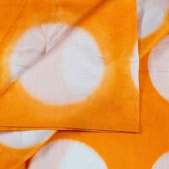 Chanderi Clamp Dye fabric